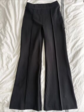 SPANX PerfectFit Black Ponte Pants Flare Petite